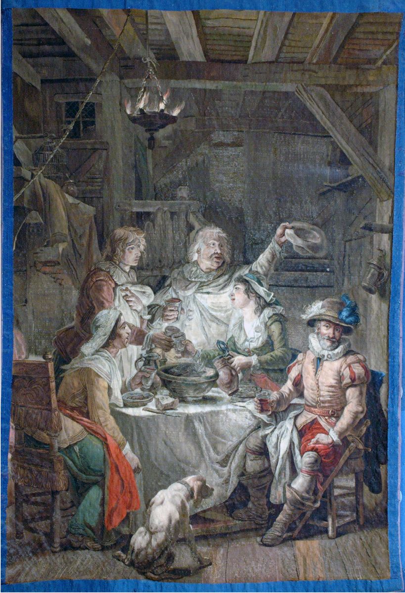 Histoire d'Henri IV : Henri IV chez meunier Michau (2e tenture)